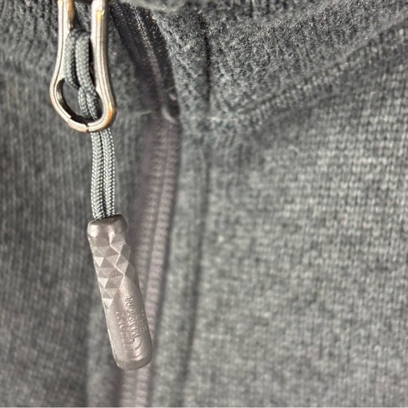 The North Face Men’s Fleece Gray Utility Jacket Sz Large - Picture 7 of 16